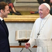 Papież przyjął na prywatnej audiencji prezydenta Francji