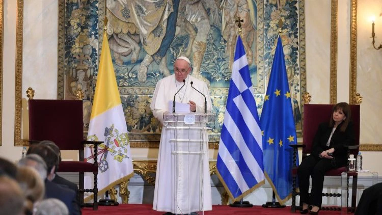 Papież Franciszek w Grecji