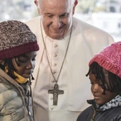 Papież Franciszek na Lesbos