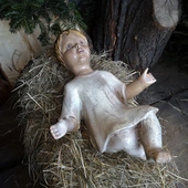 Skradziona figurka małego Jezusa została... podrzucona do okna życia!
