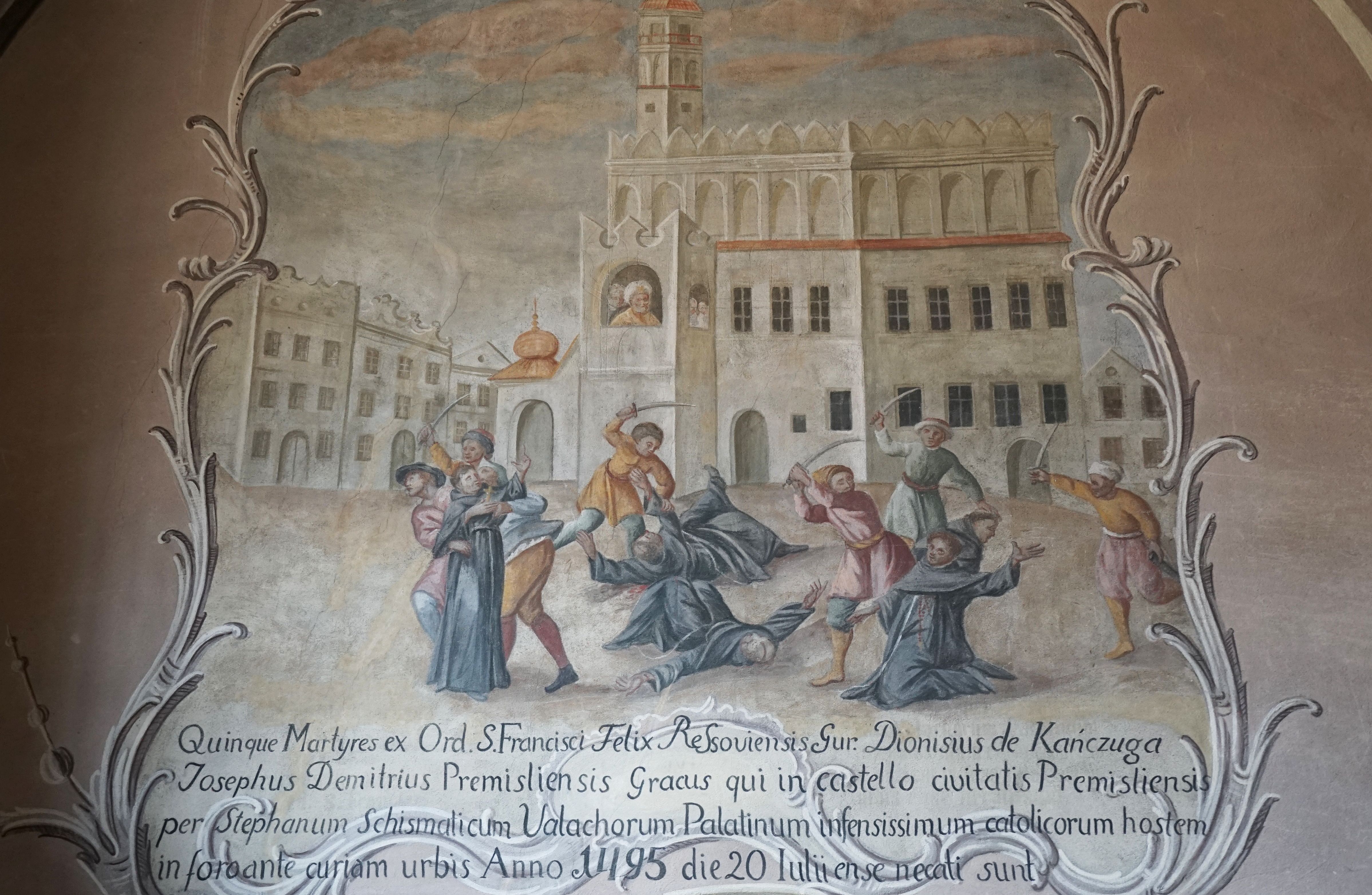 Fresk z katedry w Przemyślu