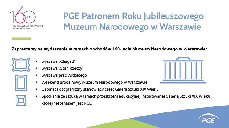 PGE Patronem Roku Jubileuszowego Muzeum Narodowego w Warszawie