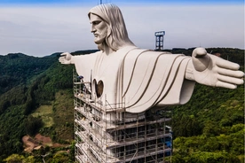 Pomnik Chrystusa Opiekuna w Encantado jest najwyższy na świecie. Figura ma ponad 37 m wysokości