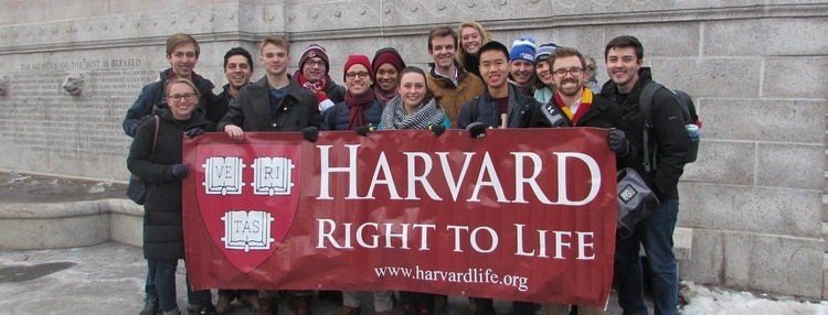 Studenci pro-life z Harvardu są celem wściekłości dla swoich rówieśników popierających aborcje