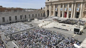 Homilia Ojca Świętego Franciszka podczas Mszy św. na placu św. Piotra 15 maja 2022 r.