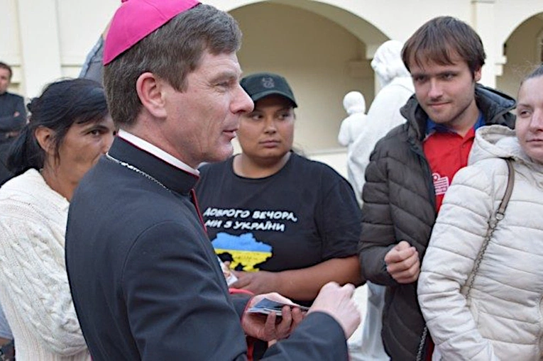 Bp Krywicki: przyjazd papieża byłby wsparciem dla Ukrainy