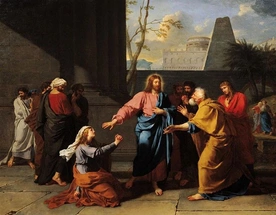 Annibale Carracci, Chrystus i kobieta kanaanejska