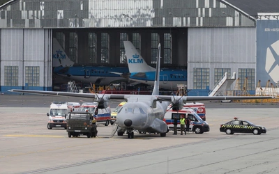 Samolot z 10 osobami poszkodowanymi w wypadku w Chorwacji wylądował w Warszawie