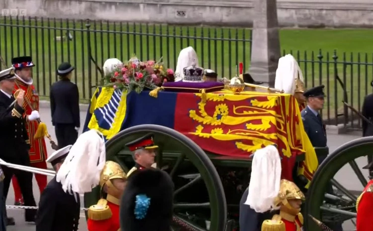 Uroczysty pogrzeb królowej Elżbiety II