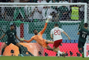 Polska wygrała z Arabią Saudyjską 2:0 w meczu grupy C piłkarskich mistrzostw świata