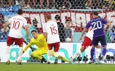Polska przegrała z Argentyną 0:2 w meczu piłkarskich mistrzostw świata