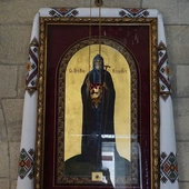 Ikona w lwowskiej cerkwii prawosławnej