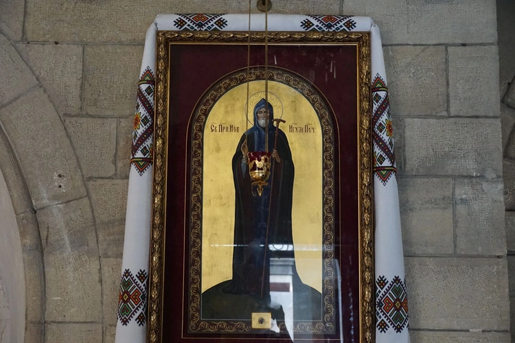 Ikona w lwowskiej cerkwii prawosławnej