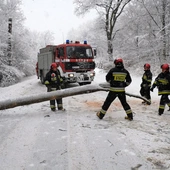 Ponad 600 interwencji strażaków w związku z opadami śniegu
