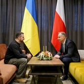 Prezydent: spotkanie z prezydentem Ukrainy było okazją do życzeń, ale także dyskusji planów strategicznych