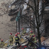 Policja po wybuchu w budynku w Katowicach: prawdopodobnie wszyscy poszkodowani są na zewnątrz