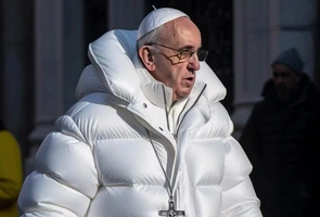 Papież w puchowej kurtce „od Balenciagi”. Czy i ty się dałeś nabrać