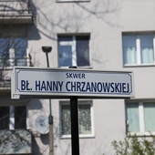 Skwer im. bł. Hanny Chrznowskiej przy ul. Łobzowskiej. „Tutaj spędziła większość swojego życia”