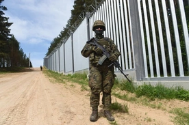 Straż Graniczna: zapora elektroniczna na granicy z Białorusią ukończona