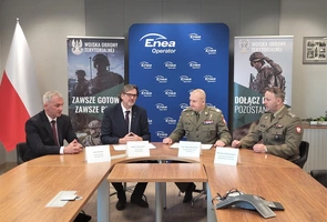 Enea Operator zawarła porozumienie o współpracy z Dowództwem Wojsk Obrony Terytorialnej