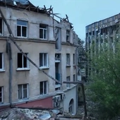 Lwów po niszczycielskim ataku: rakiety uderzyły 200 metrów od kampusu Ukraińskiego Uniwersytetu Katolickiego