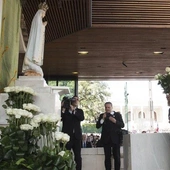 Papież Franciszek w Fatimie 12 maja 2017 r. 