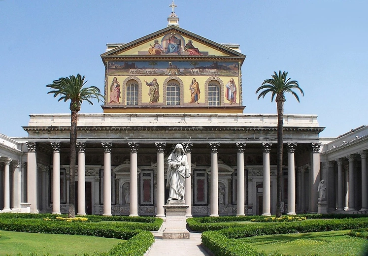 Tak przepadła ostatnia bazylika cesarska zbudowana w Rzymie. Mija 200 lat od wielkiego pożaru bazyliki św. Pawła za Murami