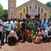 Młodzież z diecezji Kaga Bandoro, Republika Środkowoafrykańska 