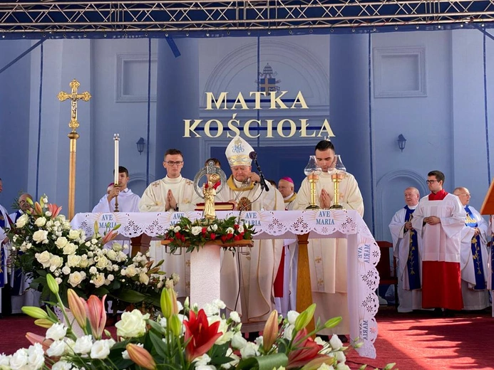 Bp Jan Sobiło przewodniczył Mszy św. odpustowej w Chełmie