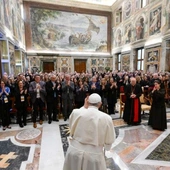 Papież do patronów Muzeów Watykańskich: sztuka zawsze przemawia do duszy