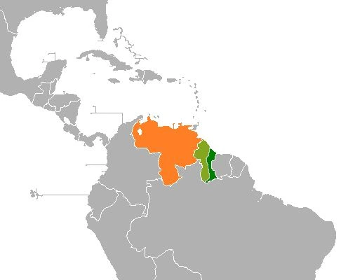 Obszar sporny między Wenezuelą a Gujaną