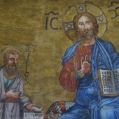 Św. Paweł i Chrystus (Bazylika św. Pawła za Murami, Rzym)