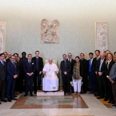 Spotkanie Papieża z przedstawicielami Papieskiej Światowej Sieci Modlitwy 