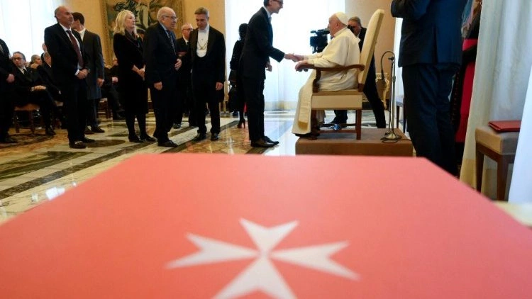 Spotkanie Papieża z Zakonem Maltańskim