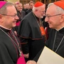 Bp Bätzing i kard. Parolin podczas spotkania w Rzymie w 2018 r.   (Dt. Bischofskonferenz)