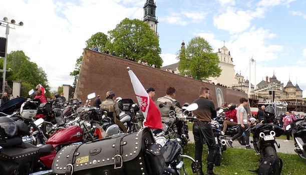 Motocyklowy Zjazd Gwiaździsty w Częstochowie: „Jasna Góra to nasza duma narodowa”