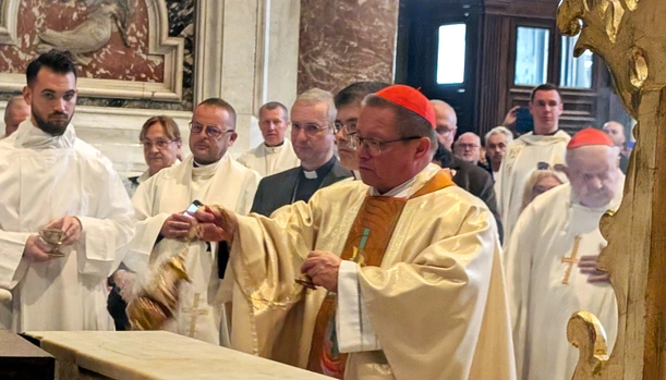 „Komu Jezus powierzy dziś swój Kościół?” – pytał we wspomnienie św. Jana Pawła II w Rzymie kard. Ryś 