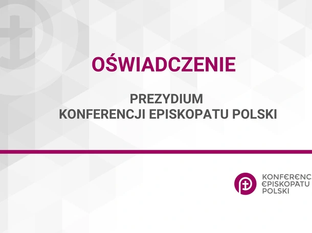 Prezydium Episkopatu apeluje o modlitwę i wsparcie wysiłków na rzecz narodowego pojednania